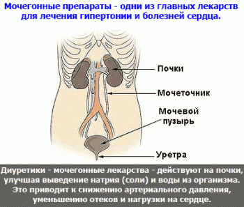 Применение мочегонных препаратов при отеках: обзор средств