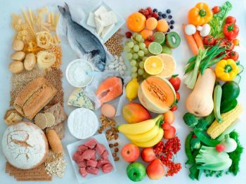 продукты расположенные по цвету